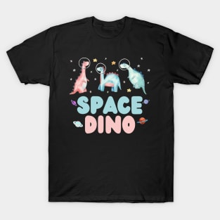 Dinosaurs in space T-Shirt